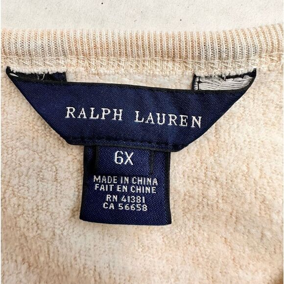 RALPH LAUREN Fleece Dress, Size‎ 6X - Picture 10 of 10